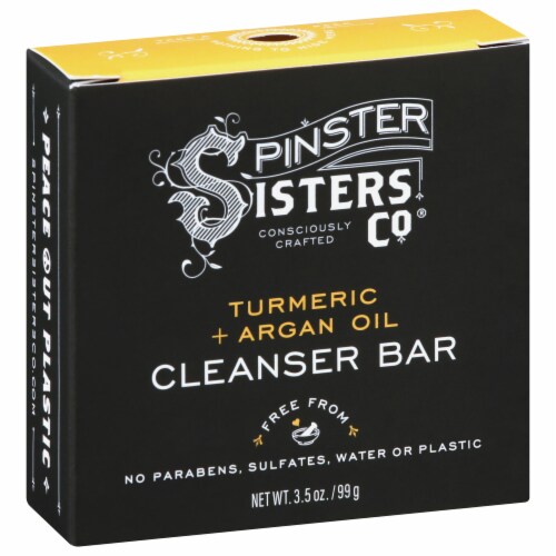 Spinster Sisters Co.® Daily Glow Face Serum Bar Perspective: left
