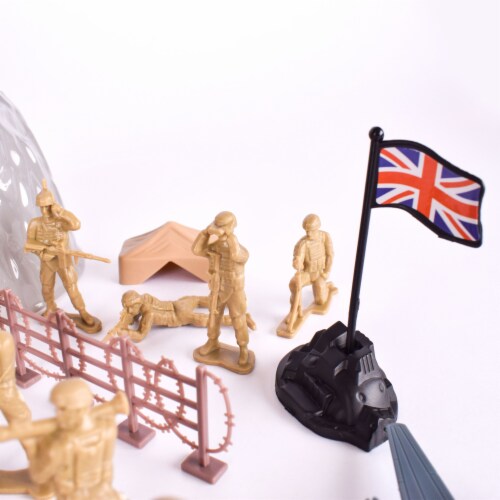 Sunny Days Military Fun Bucket Perspective: left