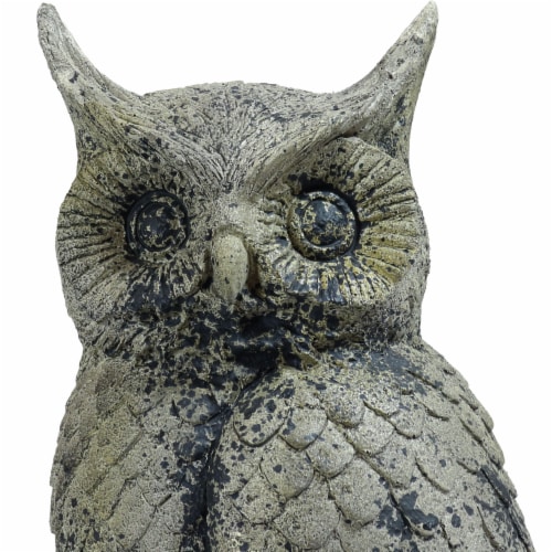 large garden owl statue