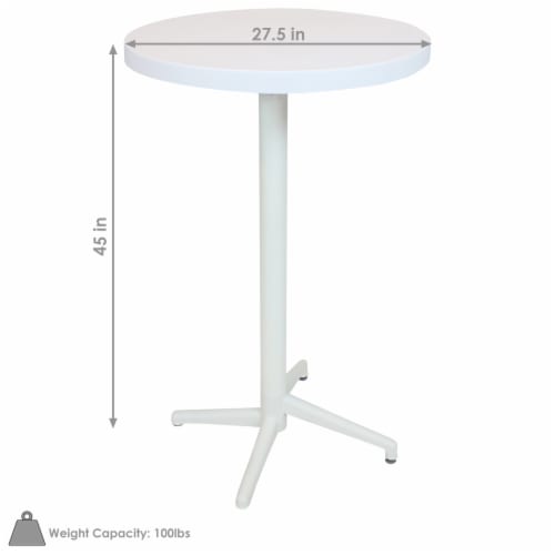 Plastic round garden table 2025