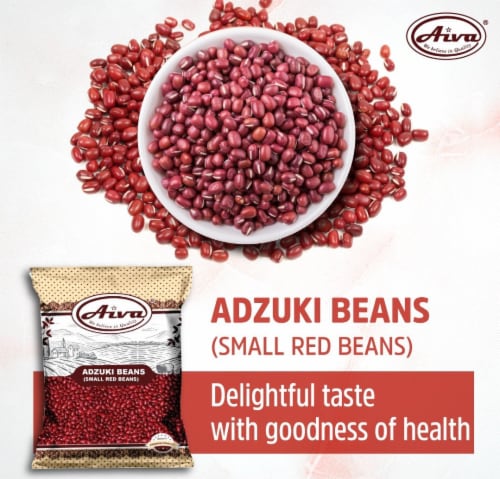 Aiva Adzuki Beans (Red Small Bean) 4 lb Perspective: left