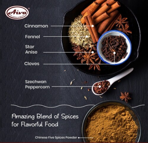 Aiva Chinese Five Spice Powder 14 oz Perspective: left