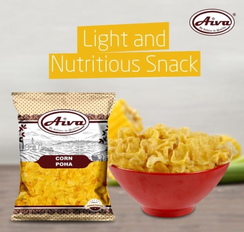 Aiva Corn Poha 14 OZ Perspective: left