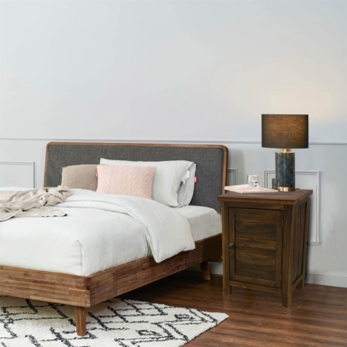 Tall on sale farmhouse nightstand