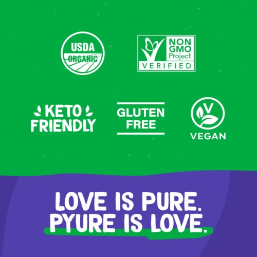 Pyure® Stevia Blend Organic Granular Sweetener Perspective: left