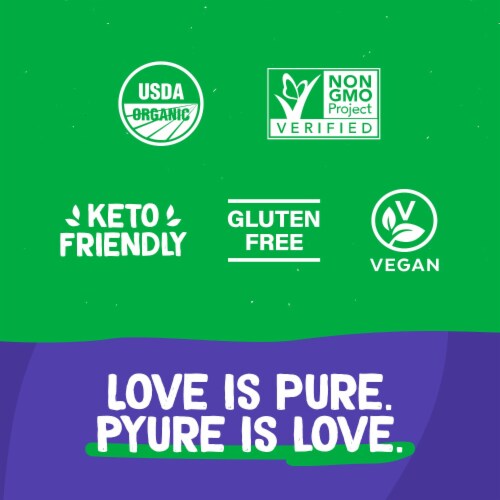 Pyure® Stevia Blend Organic Granular Sweetener Perspective: left