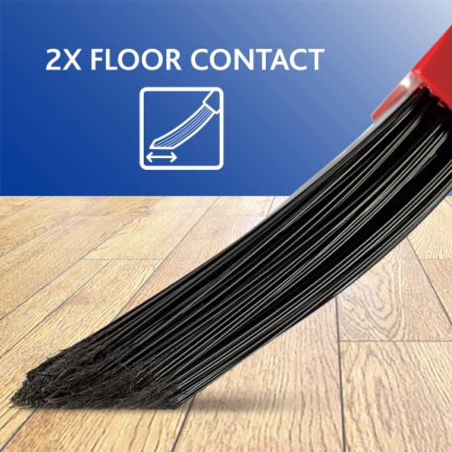 O-Cedar® PowerConer® Pet Pro Broom with Step-On Dust Pan Perspective: left