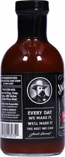 Jack Daniel's® Old No. 7 Sweet & Spicy BBQ Sauce Perspective: left