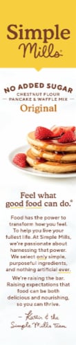 Simple Mills® Organic Chestnut Flour Pancake & Waffle Mix Perspective: left