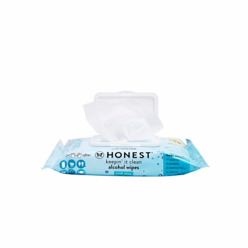 The Honest Co® Keepin' It Clean Alcohol Wipes Perspective: left