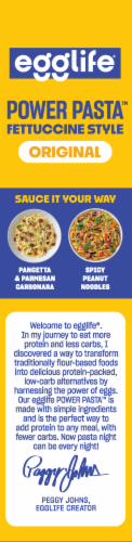 egglife® Original Fettuccine Style Pasta Perspective: left