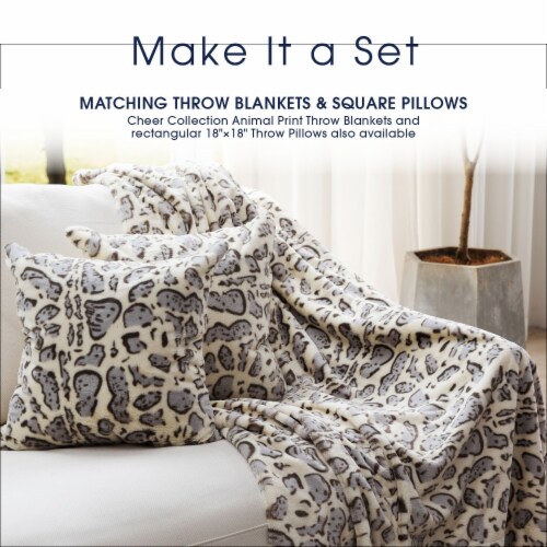 Matching throw blanket sales and pillow set