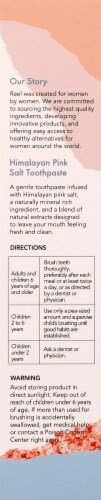 Rael Sweet Herbal Mint Flouride-Free Toothpaste Perspective: left