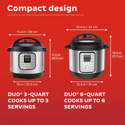 Instant Pot® Duo Multi Cooker - Silver/Black, 6 qt - Harris Teeter