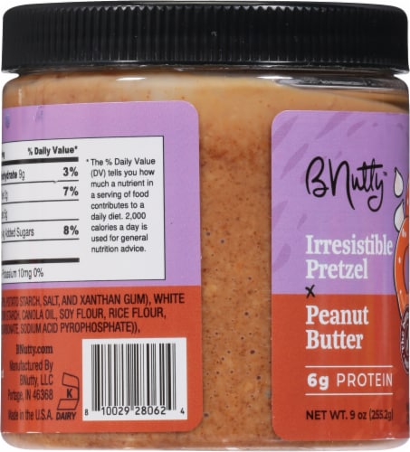 BNutty™ Peanut Butter Irresistible Pretzel Perspective: left