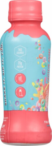 Alani NU Fruity Cereal™ Fit Shake Protein Shake Perspective: left