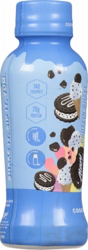 Alani NU Cookie & Cream Fit Shake Protein Shake Perspective: left
