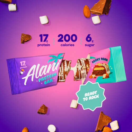 Alani Nu Rocky Road Protein Bar Perspective: left