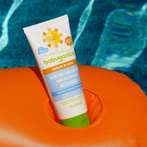 Babyganics Kids Sunscreen Lotion SPF 50 Perspective: left