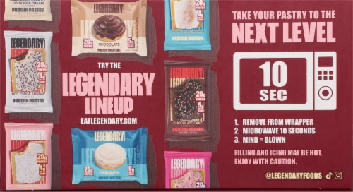 Legendary Foods Red Velvet Tasty Pastries Perspective: left