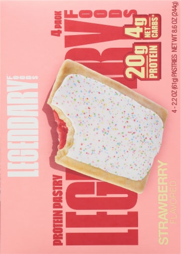Legendary Foods™ Strawberry Protein Pastry Perspective: left