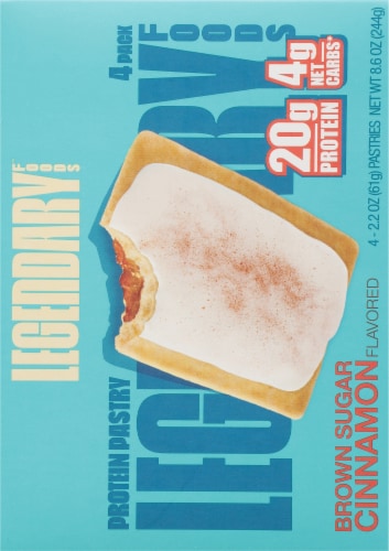 Legendary Foods™ Brown Sugar Cinnamon Protein Pastry Perspective: left