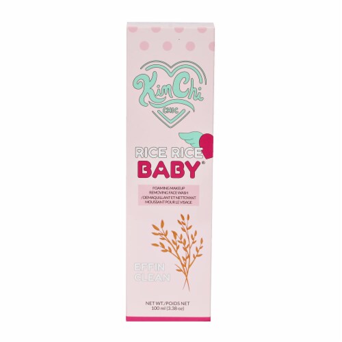 KimChi Chic Beauty® Rice Baby Facial Cleanser Perspective: left