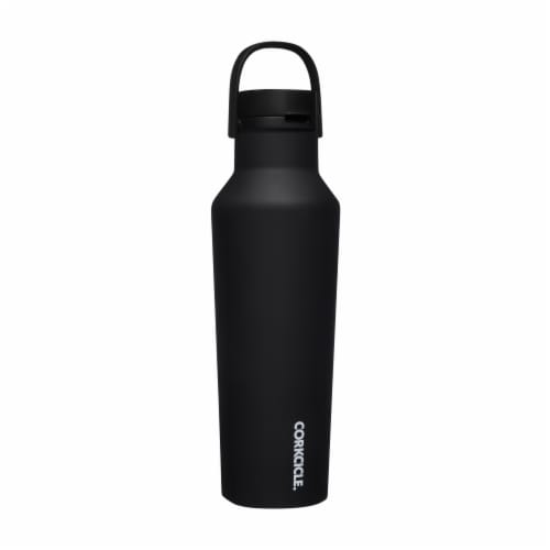Corkcicle Sport Canteen - Black Perspective: left