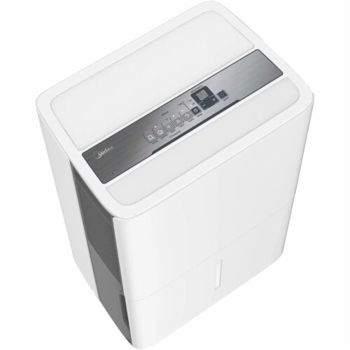 Midea 50 Pint EnergyStar Smart Dehumidifier for Wet Rooms with Pump, 1