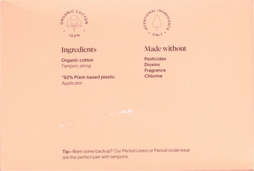 Cora® The Comfort Fit Tampon Multipack Perspective: left