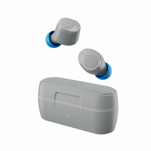 Skullcandy Jib True Wireless Earbuds - Light Gray Perspective: left