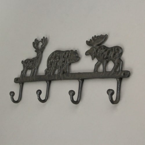 Bear Cast Iron Coat Hanger