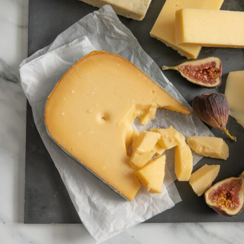 Four Snacking Cheeses for Everyone in Gift Box Perspective: left