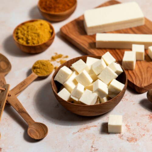 igourmet Indian Paneer Cheese (7.5 ounce) - Pack of 3 Perspective: left