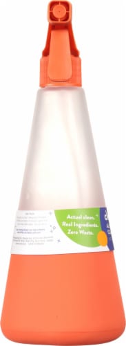 Cleancult Clay Red Glass All Purpose Cleaner Bottle Perspective: left