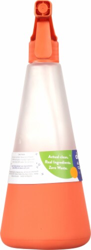 Cleancult Clay Red Glass All Purpose Cleaner Bottle Perspective: left