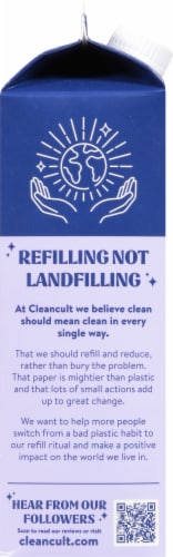 Cleancult Lavender Scent Liquid Hand Soap Refill Perspective: left