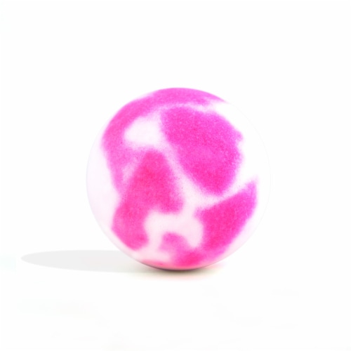 Da Bomb® Barbie™ Pink Swirl Full Size Bath Bomb Perspective: left