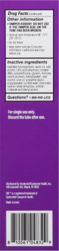 RID One & Done™ Lice Treatment Perspective: left