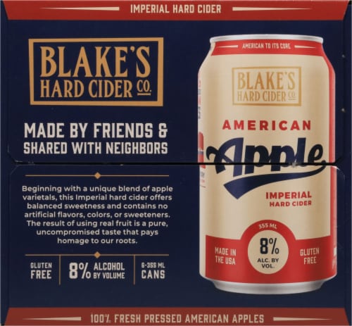 Blake's American Apple Imperial Hard Cider Perspective: left