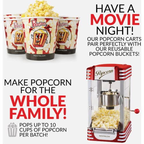 Nostalgia Retro Series Red Styling 2.5 Oz. 10-Cup Tabletop Nostalgia Retro Series Red Styling 2.5 Oz. 10-Cup Tabletop