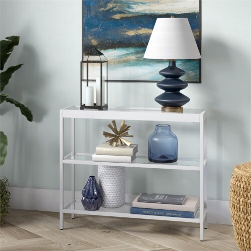 Henn Hart 36 White Console Table 1 King Soopers