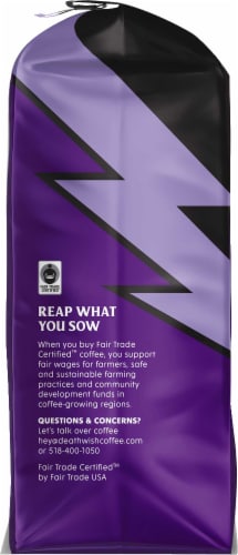 Death Wish Coffee Co.® Espresso Roast Organic Ground Coffee Perspective: left