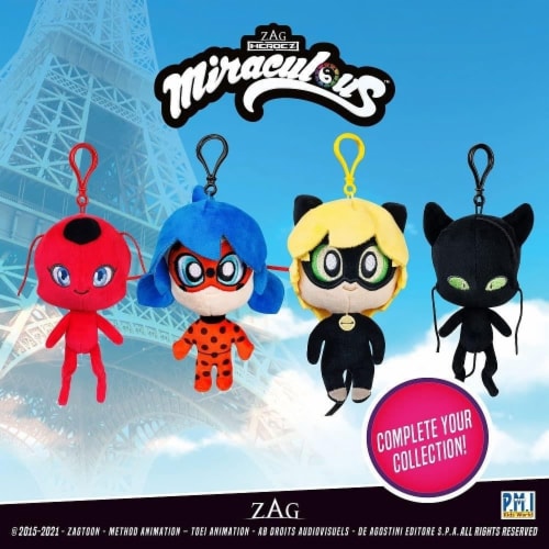 Miraculous ladybug and cat noir toys