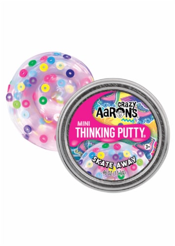 Crazy Aaron's Skate Away Mini Thinking Putty Perspective: left