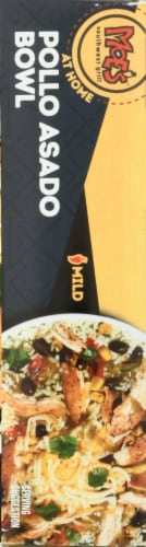 Moe's Pollo Asado Bowl Frozen Meal Perspective: left