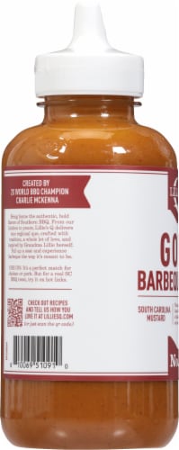 Lillie's Q No. 27 Gold Barbecue Sauce Perspective: left
