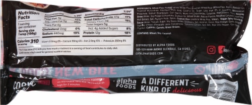 Alpha Plant-Based Steakless Spicy BBQ Wrap Perspective: left