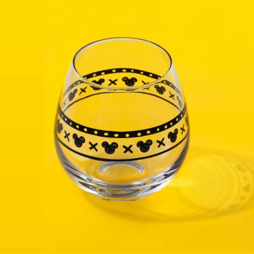 Disney Geo Picnic Drinking Glasses, Set of 4 Perspective: left