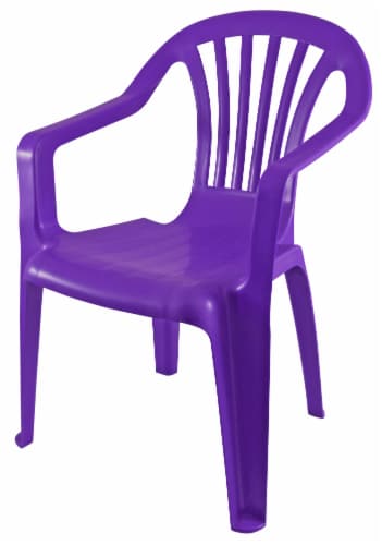 GOSSI Incorporated Kids Resin Stack Chair - Assorted Colors Perspective: left